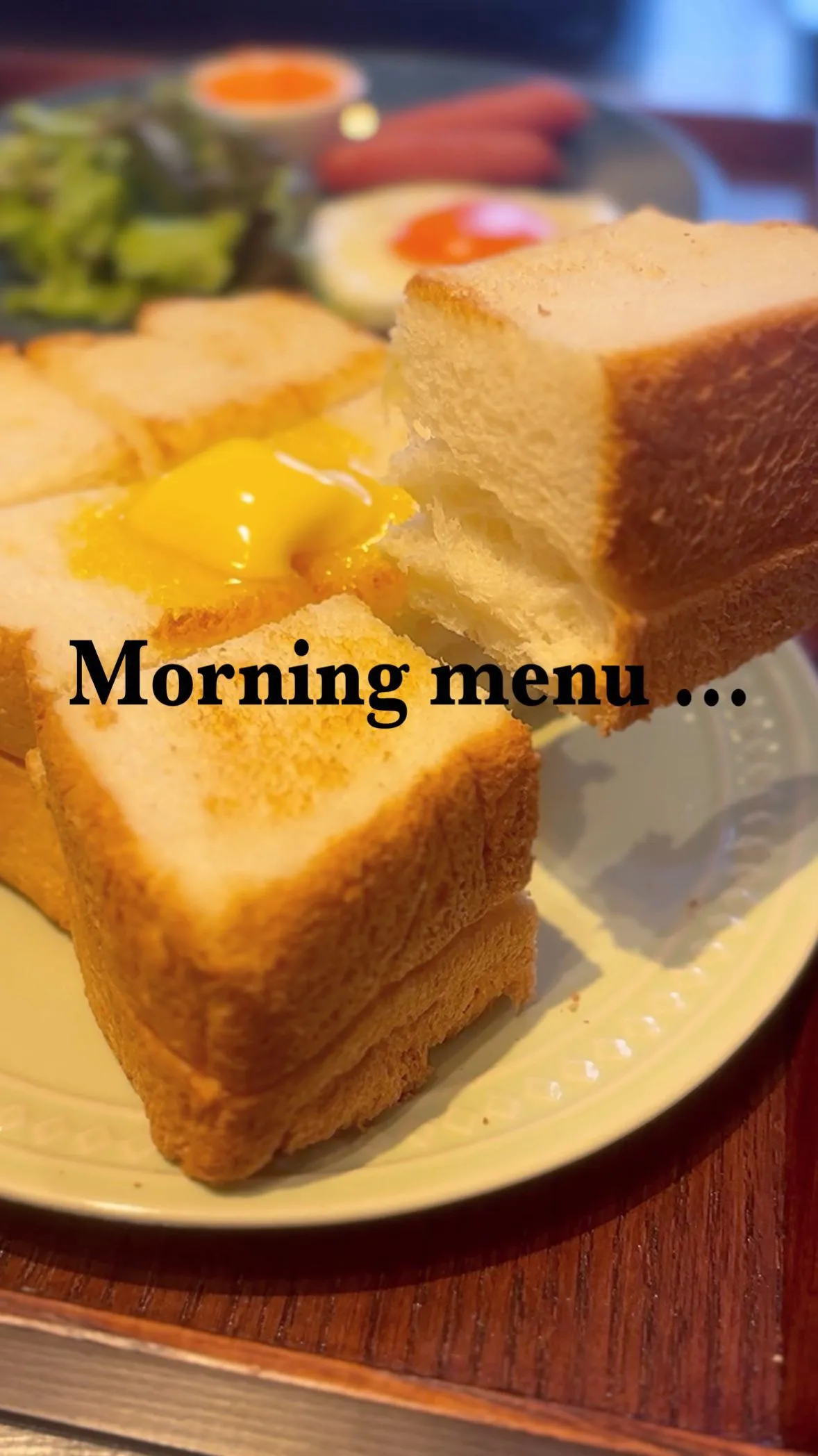 【モーニングで人気の洋食セット🍞☕️】